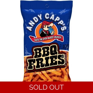 Andy Capp's BBQ Fries - 85g Bag | American Potato Chips
